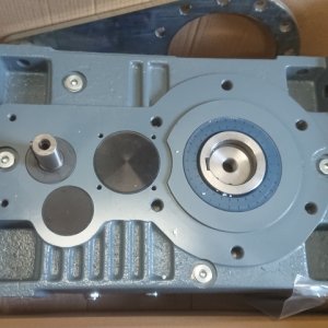 Przekładnia walcowa płaska ROM z wałem wejściowym pełnym 