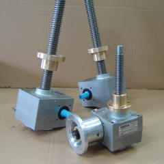 Dźwigniki śrubowe z nakrętką 