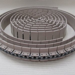 Łańcuch płytkowy z łańcuchem stalowym 