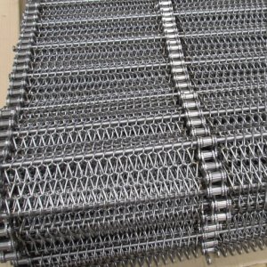 Taśma stalowa druciana z łańcuchami bocznymi i środkowym 